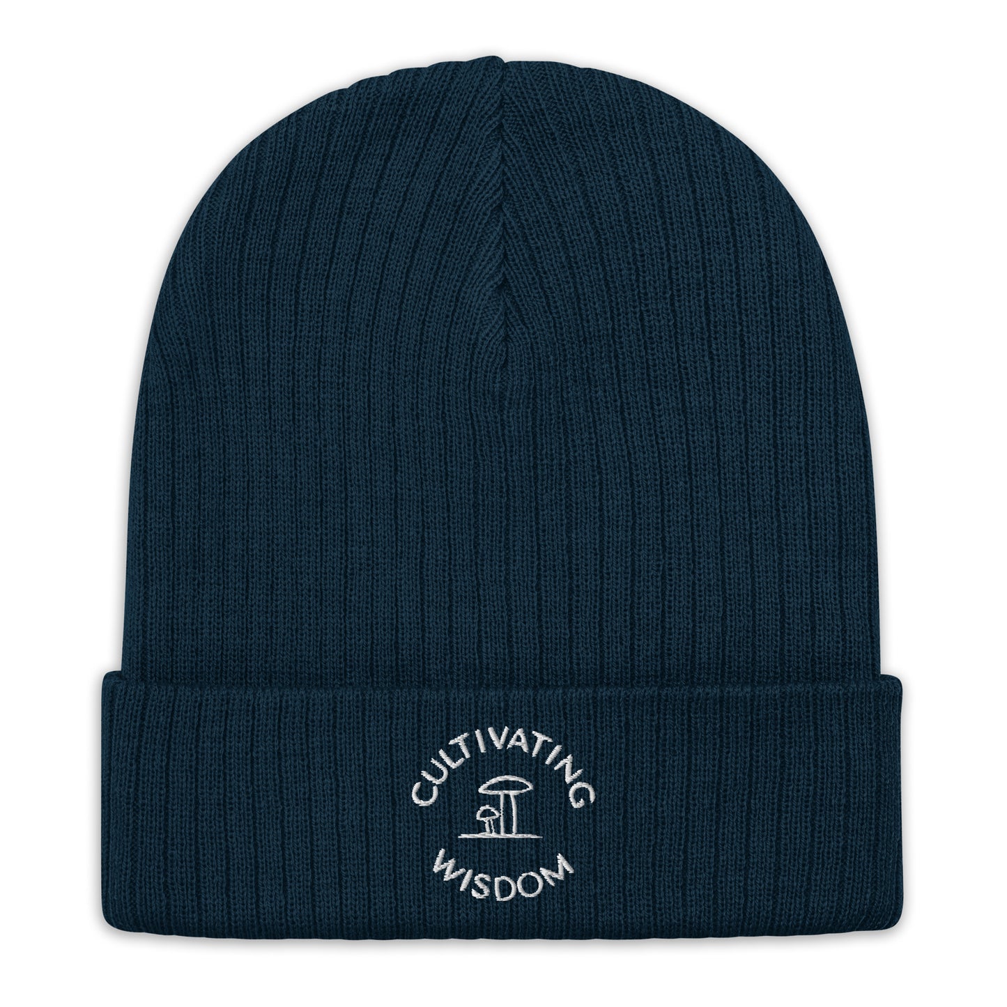 Cultivating Wisdom Ribbed Beanie