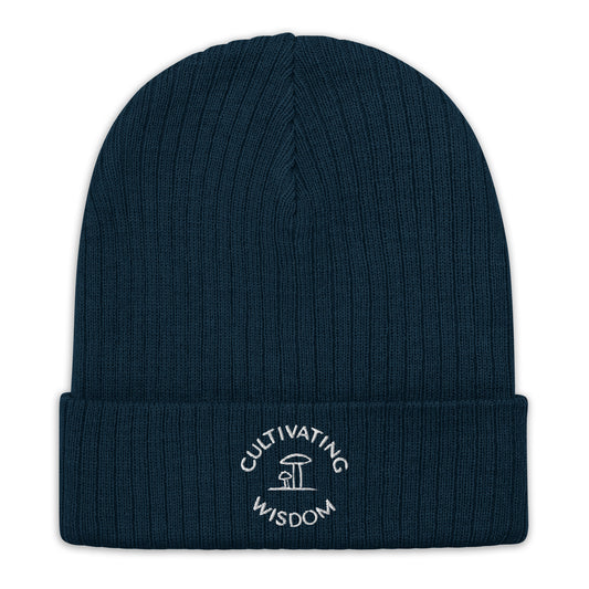 Cultivating Wisdom Ribbed Beanie