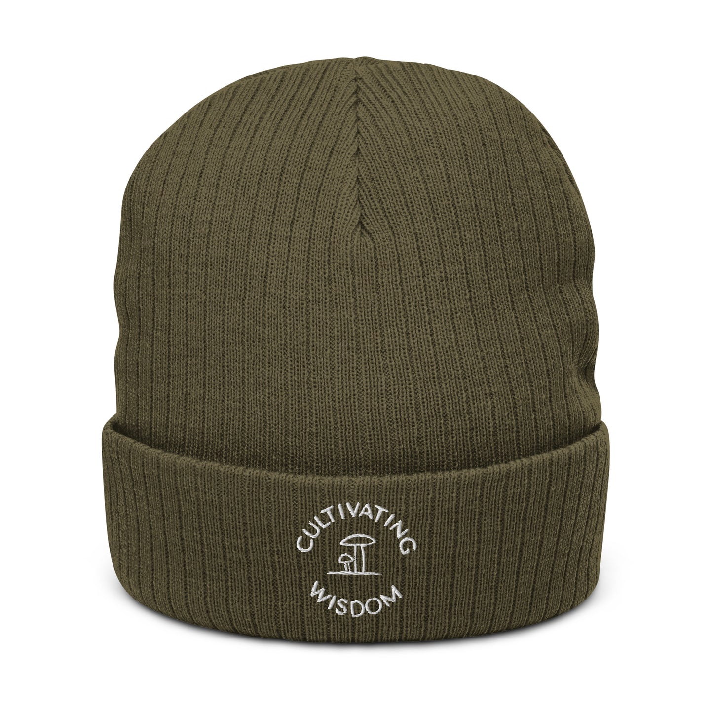 Cultivating Wisdom Ribbed Beanie