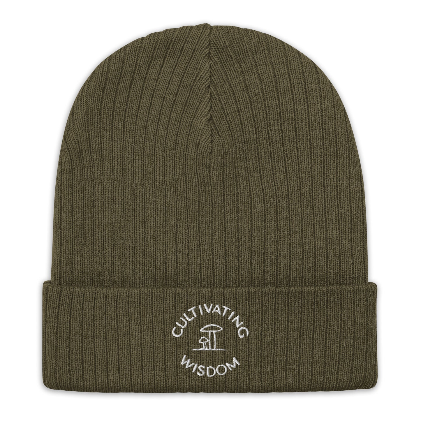 Cultivating Wisdom Ribbed Beanie