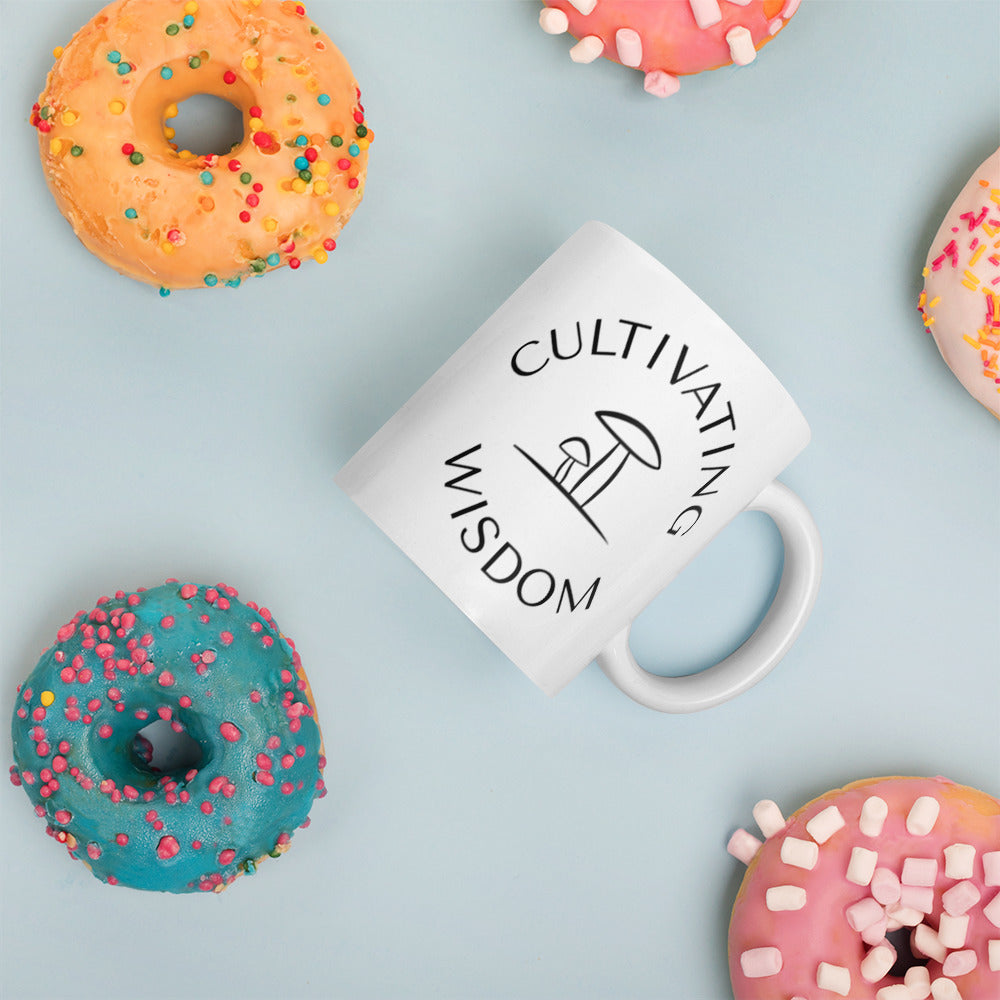 Cultivating Wisdom Glossy Mug