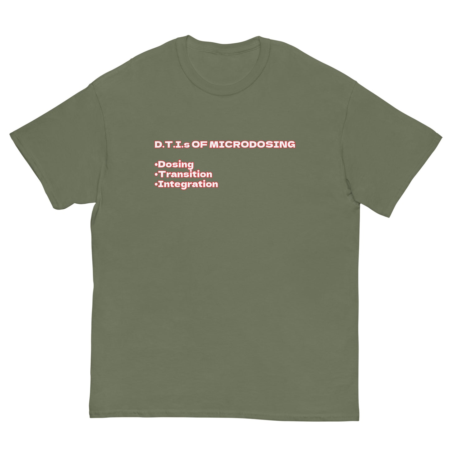 D.T.I.'s of Microdosing Classic tee