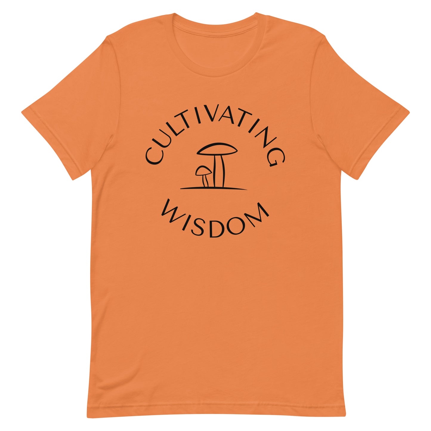 Cultivating Wisdom Earth Colors Unisex t-shirt