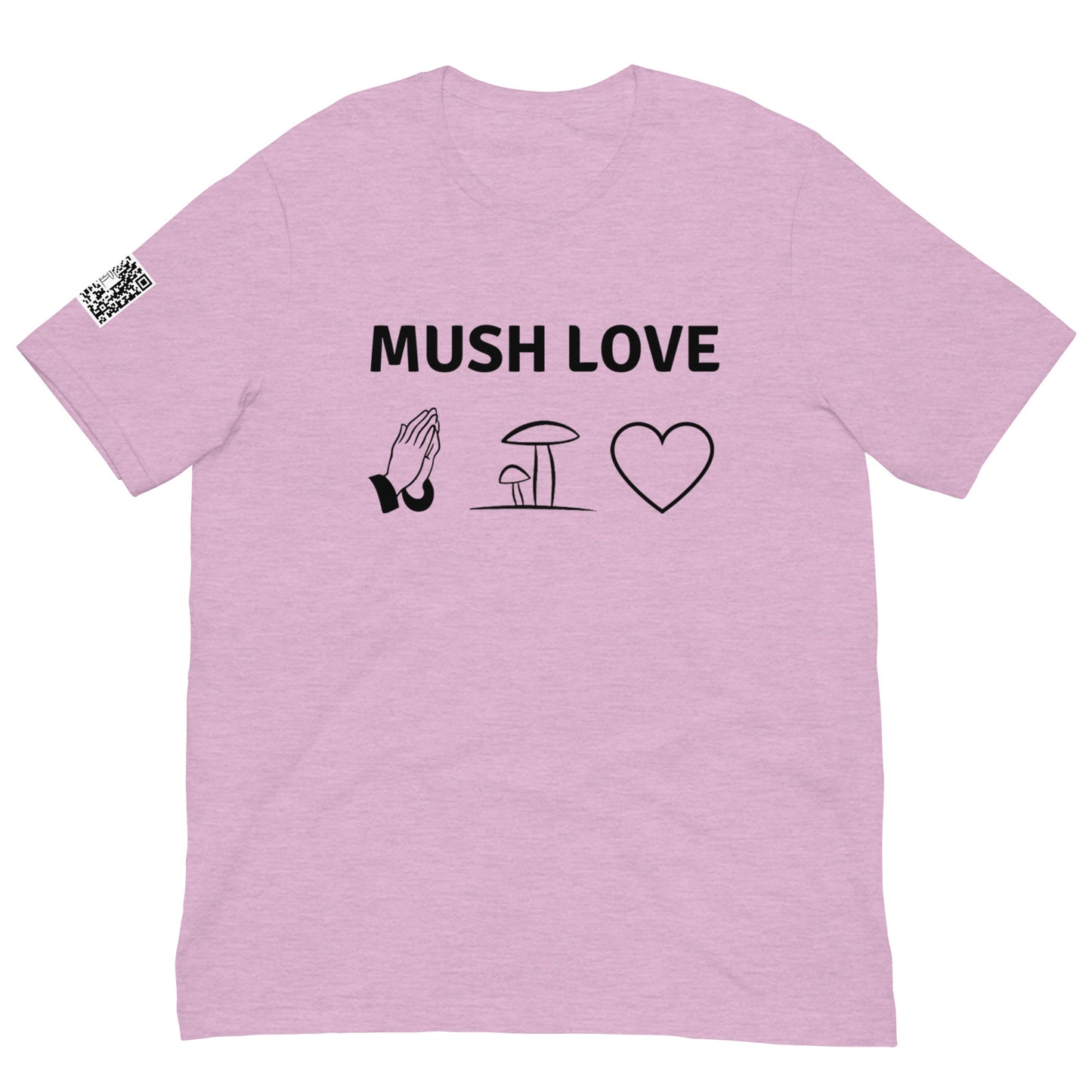 Mush Love soft colors Unisex t-shirt