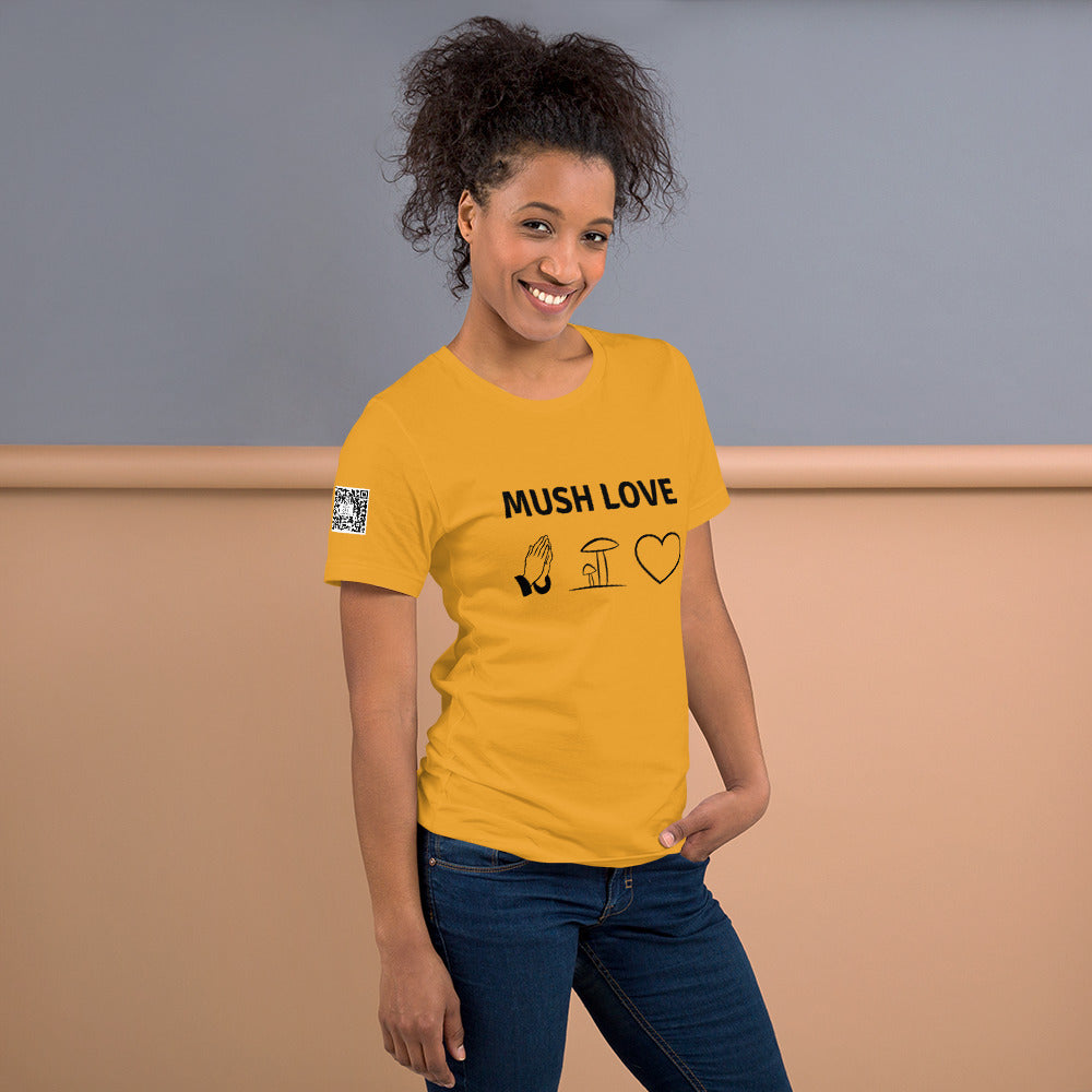 Mush Love Light Colors Unisex t-shirt